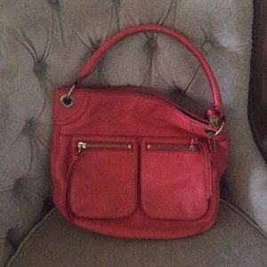Fossil pinkish orange medium bag. Hardly used.